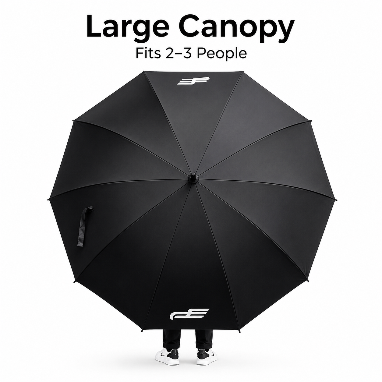 PARPLAY Eagle Series 135 cm Large Double-Canopy Golf Umbrella