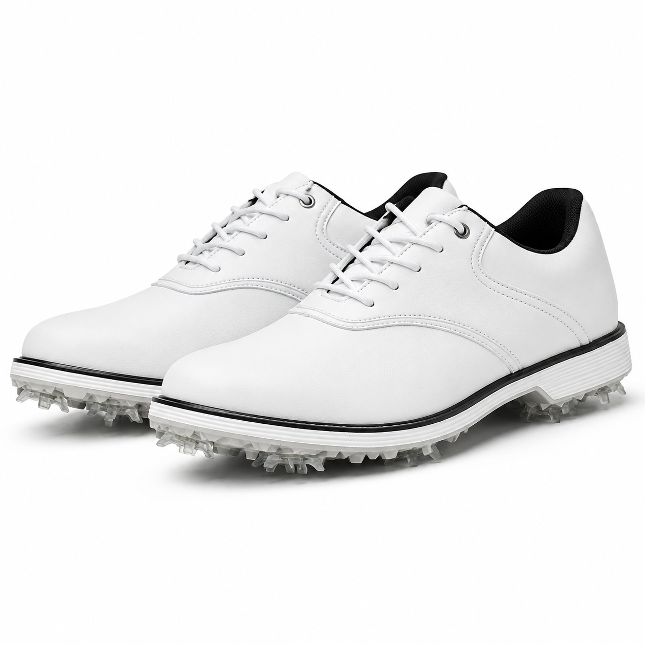 ParPlay Grip - Spiked Golf Shoes WHITE