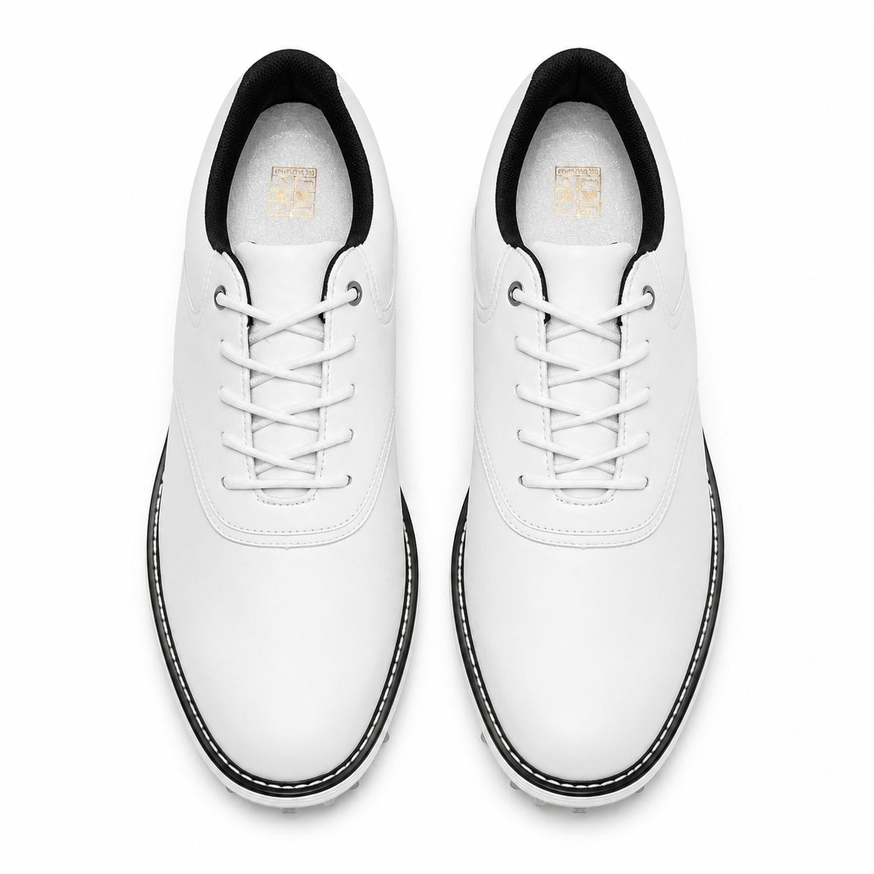 ParPlay Grip - Spiked Golf Shoes WHITE