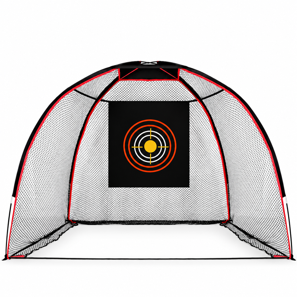 Pre-Order PARPLAY Golf Practice Net 3m Portable Hitting Net with Target Backyard Golf Practice
