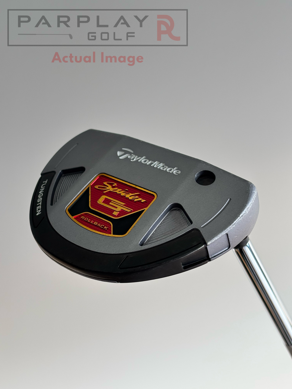 TaylorMade Spider GT Rollback Silver 34 Inch Putter (07636449)