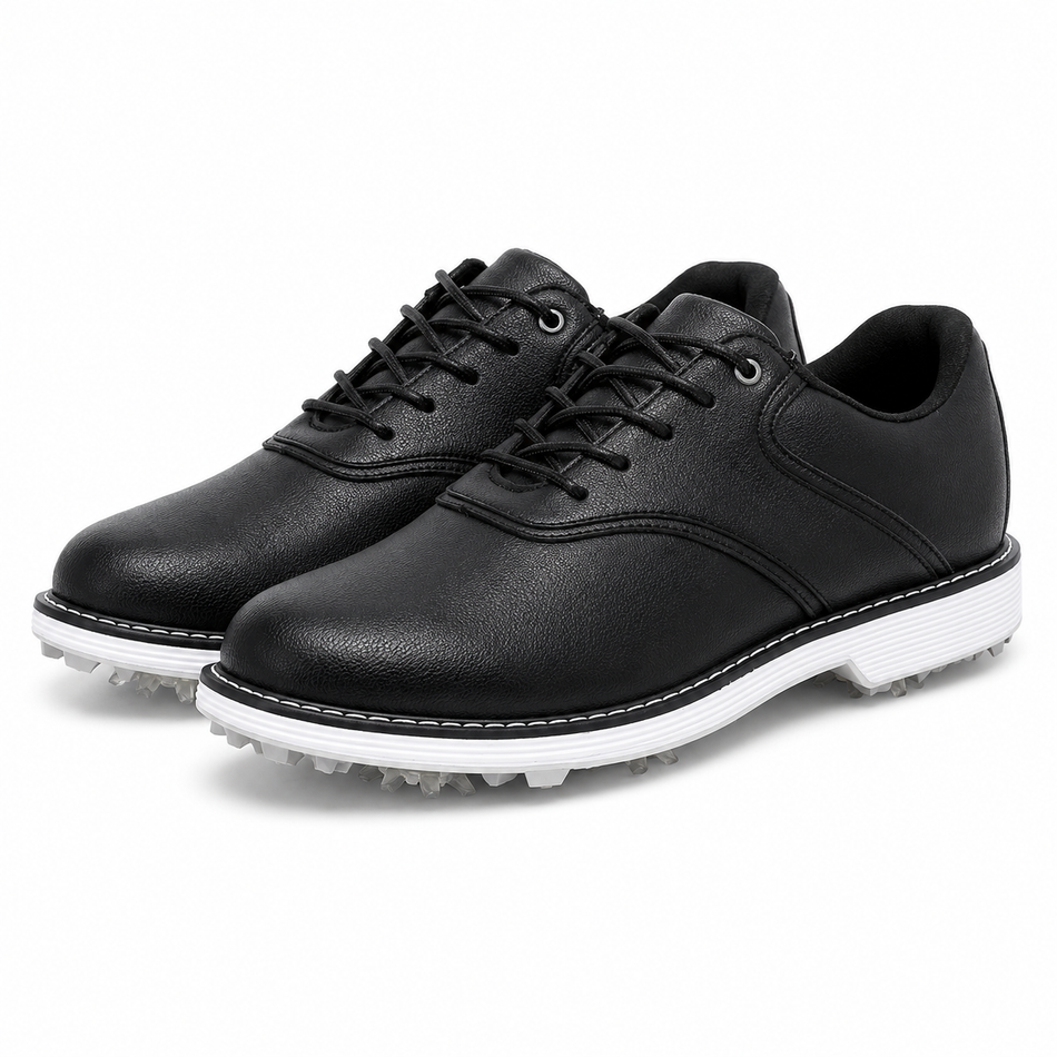 ParPlay Grip - Spiked Golf Shoes BLACK