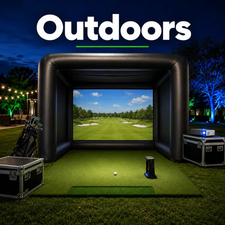 Mobile Golf Simulator for hire